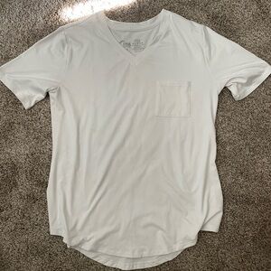 Zyia white pocket tee